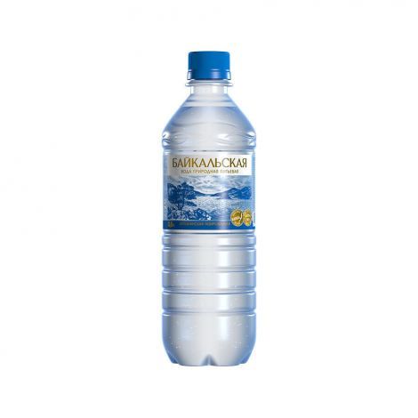 Байкальская Вода питьевая, негазированная, в пластиковой бутылке, 0.5 л, 1 шт.